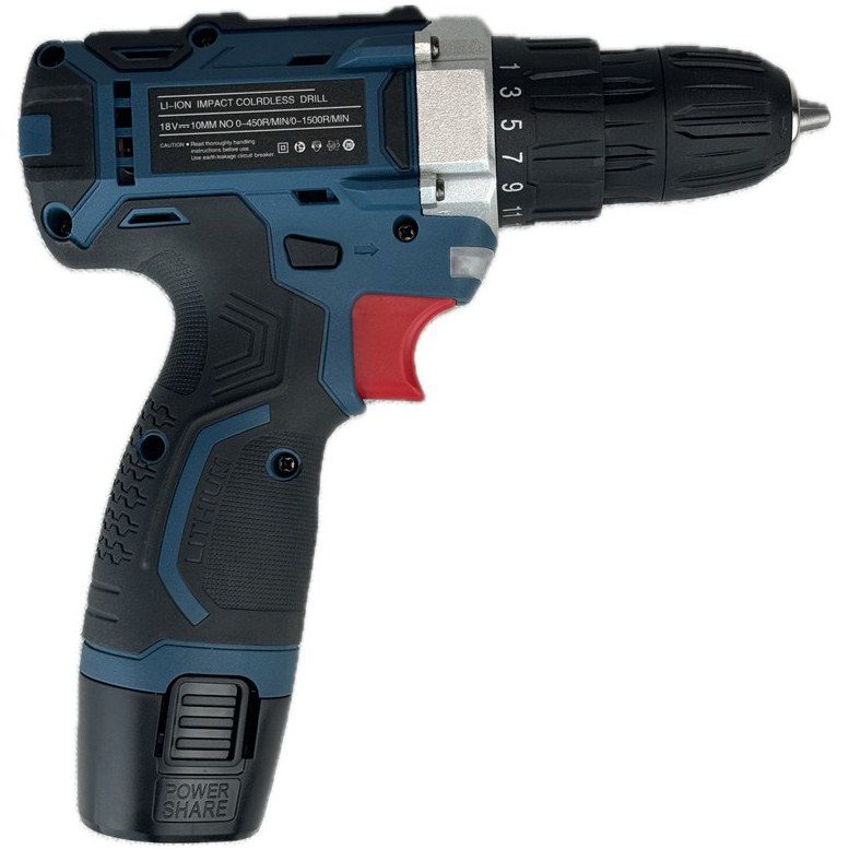 دریل شارژی پیچ گوشتی تک باتری 18 ولت باس BS-18V-Li-ion